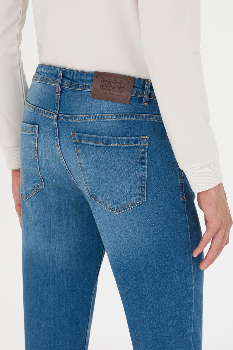 Erkek Mavi Jean Pantolon