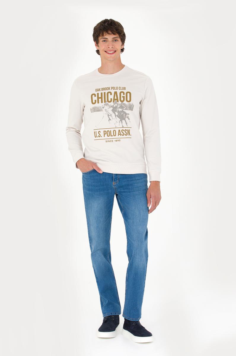 Erkek Mavi Jean Pantolon