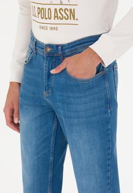 Erkek Mavi Jean Pantolon - 50256713034