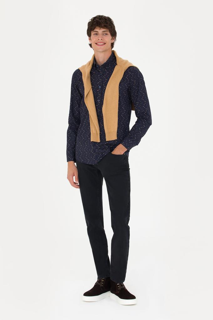 Erkek Siyah Jean Pantolon