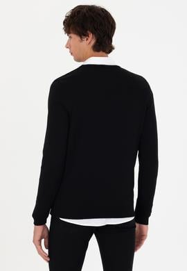 Erkek Siyah Basic Kazak - 50269003074