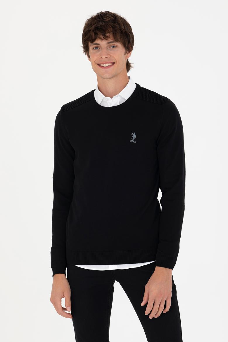 Erkek Siyah Basic Kazak - 50269003074