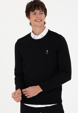 Erkek Siyah Basic Kazak - 50269003074