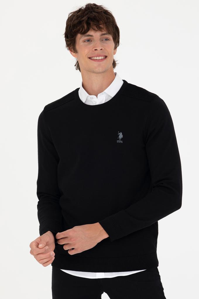 Erkek Siyah Basic Kazak