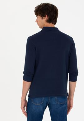 Erkek Lacivert Basic Sweatshirt - 50269403018