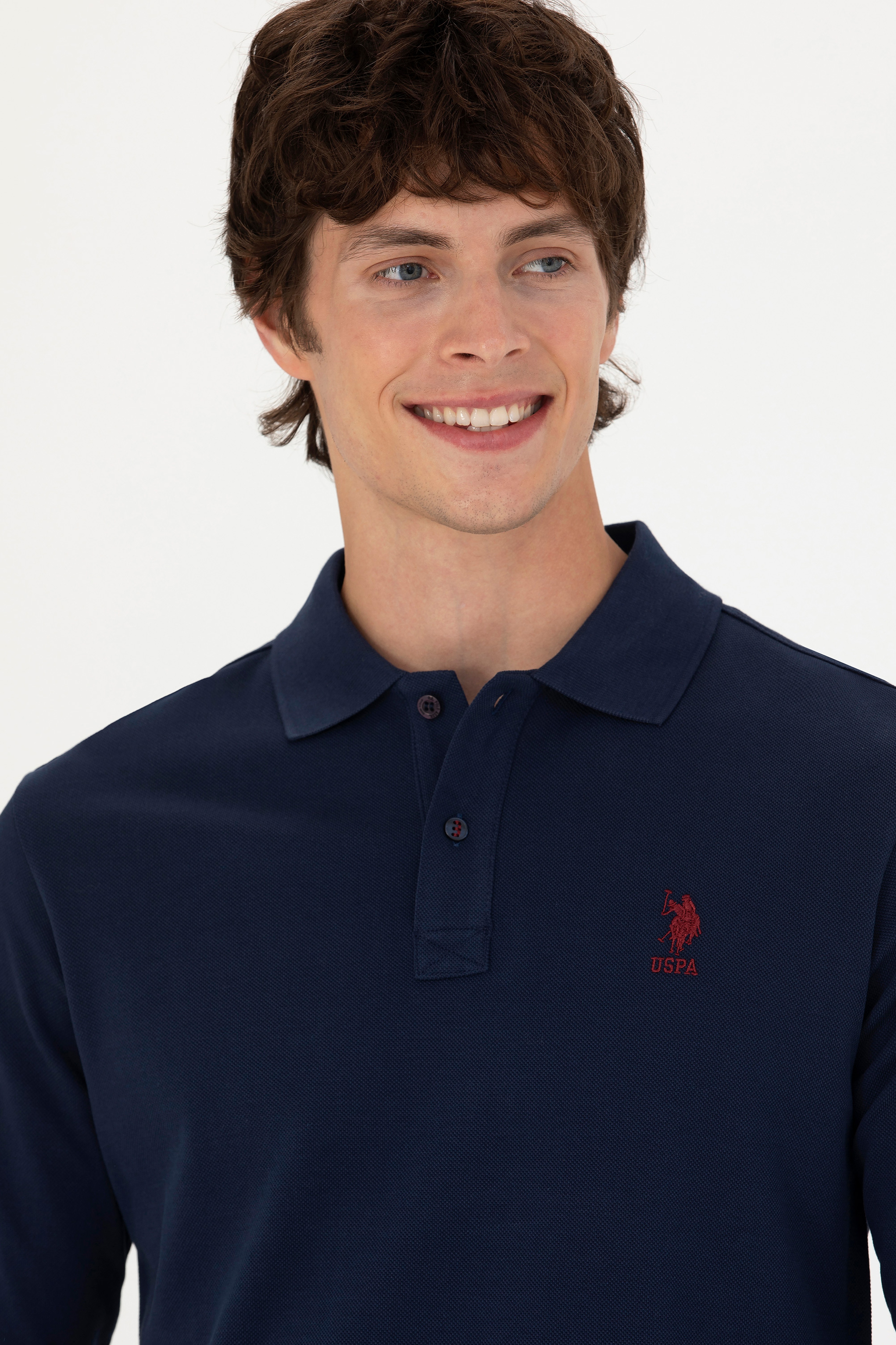 Erkek Lacivert Basic Sweatshirt