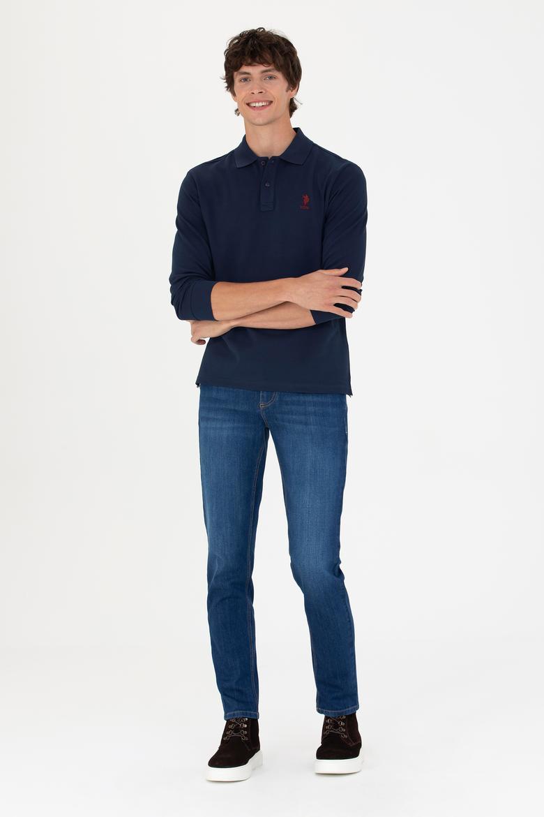 Erkek Lacivert Basic Sweatshirt - 50269403018