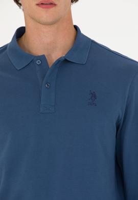 Erkek İndigo Basic Sweatshirt - 50269403168