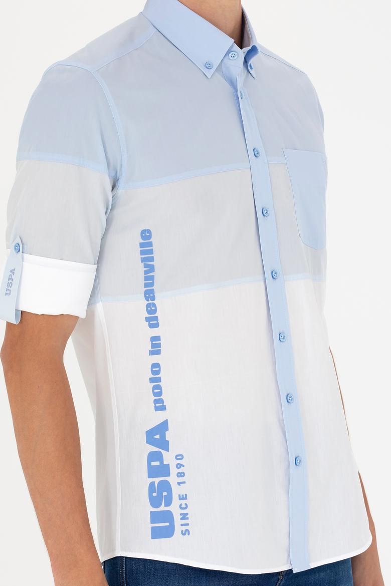 Erkek Mavi Uzun Kollu Gömlek - 50263758005