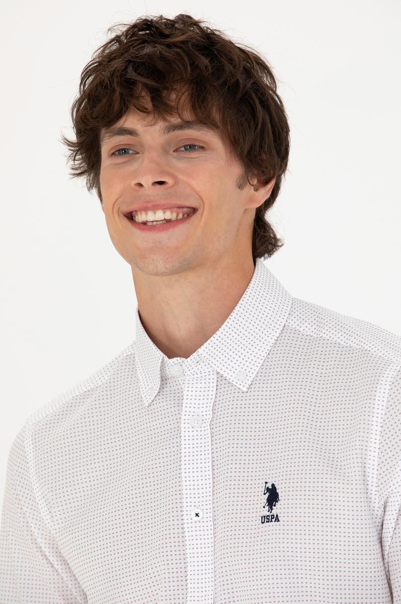 Erkek Lacivert Uzun Kollu Gömlek