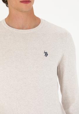 Erkek Taş Melanj Basic Kazak - 50275848109