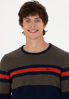 Erkek Lacivert Kazak - 50272107017