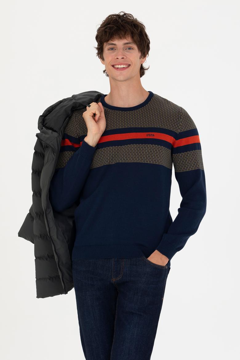 Erkek Lacivert Kazak