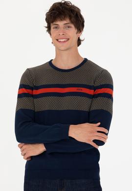 Erkek Lacivert Kazak - 50272107017