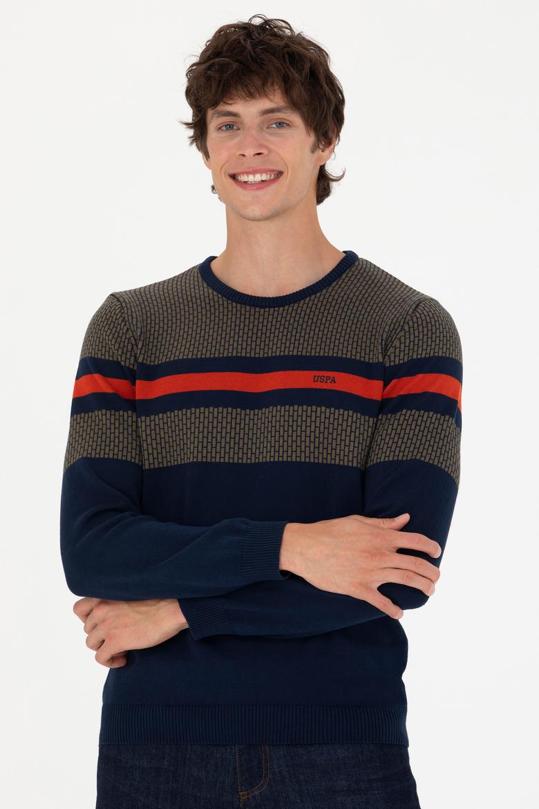 Erkek Lacivert Kazak - 50272107017