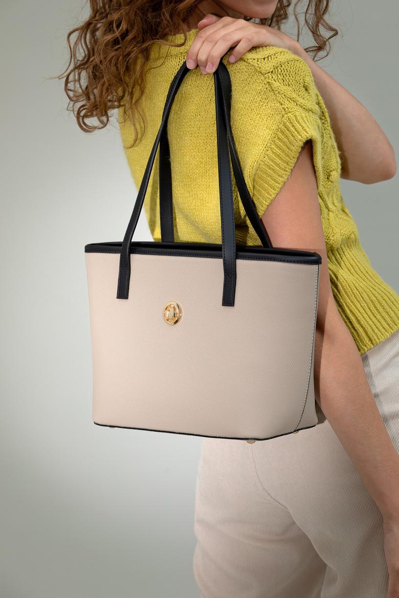 Kadın Taş Omuz Çantası - 50280359004