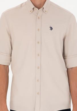 Erkek Taş Uzun Kollu Gömlek - 50266110023