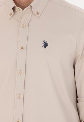 Erkek Taş Uzun Kollu Gömlek - 50266110023