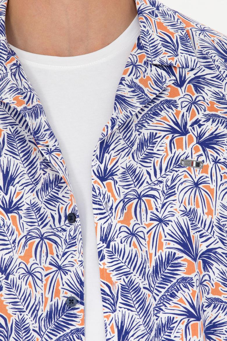 Erkek Lacivert Kısa Kollu Gömlek - 50266216008