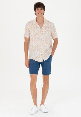 Erkek Taş Kısa Kollu Gömlek - 50266216010