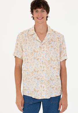 Erkek Taş Kısa Kollu Gömlek - 50266216010