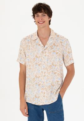Erkek Taş Kısa Kollu Gömlek - 50266216010