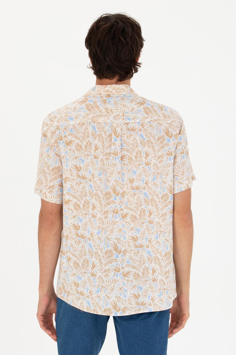 Erkek Taş Kısa Kollu Gömlek - 50266216010