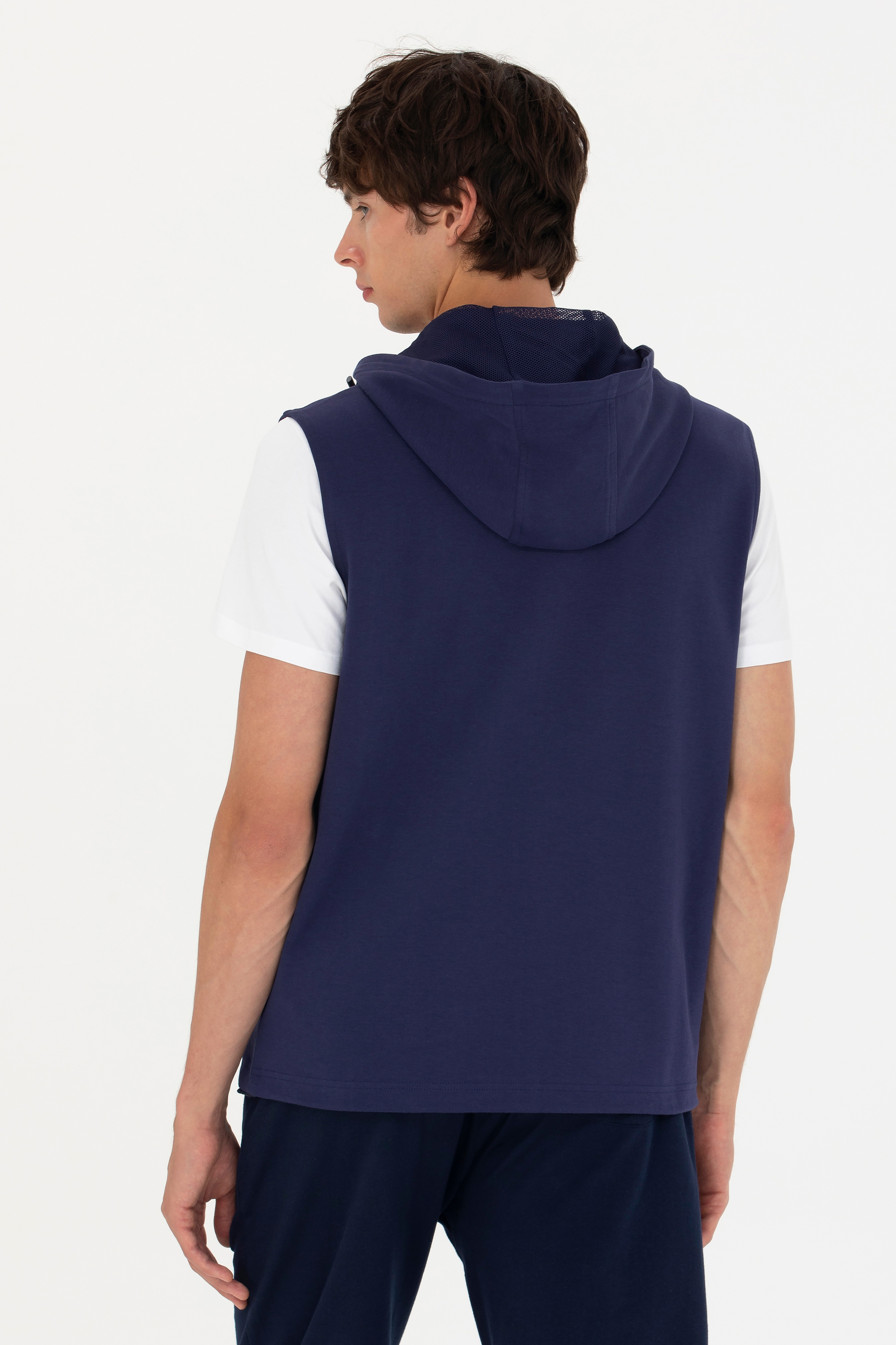 Erkek Lacivert Sweatshirt