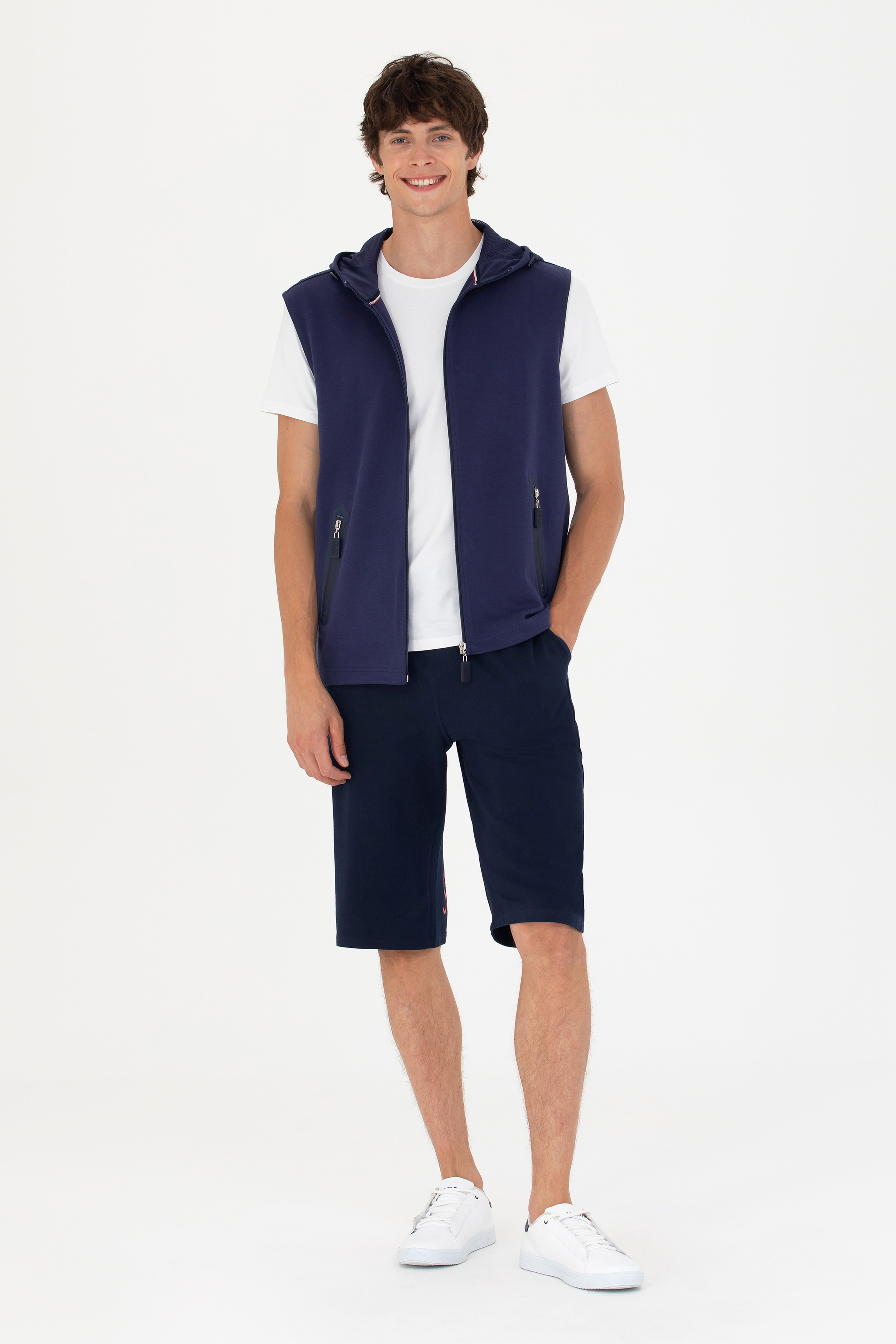 Erkek Lacivert Sweatshirt