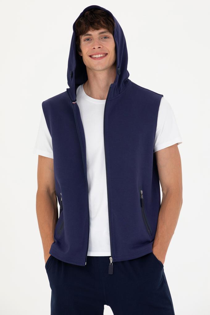 Erkek Lacivert Sweatshirt