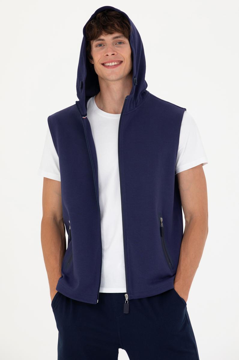 Erkek Lacivert Sweatshirt