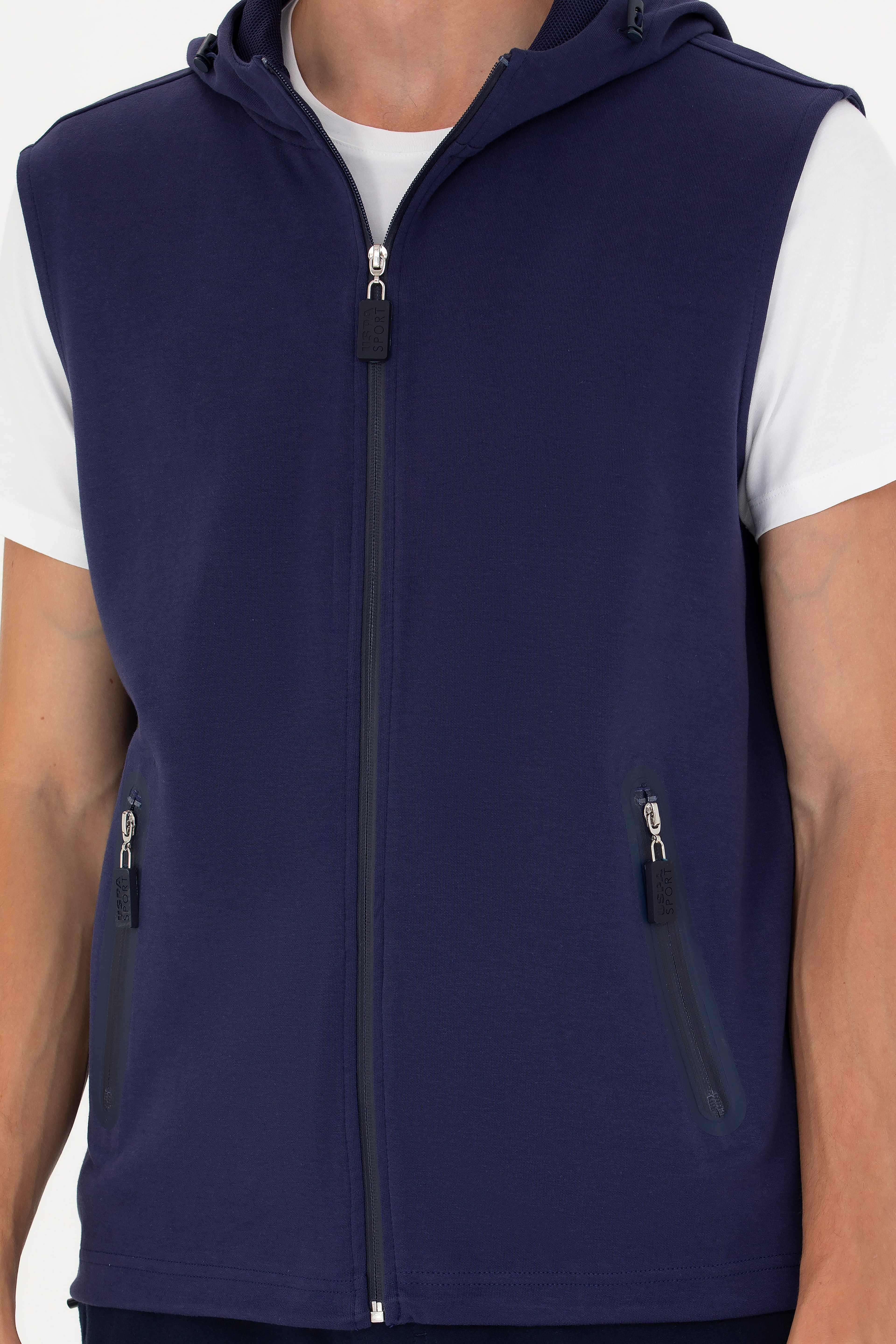 Erkek Lacivert Sweatshirt - Image 6