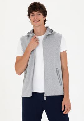 Erkek Gri Melanj Sweatshirt - 50263493011