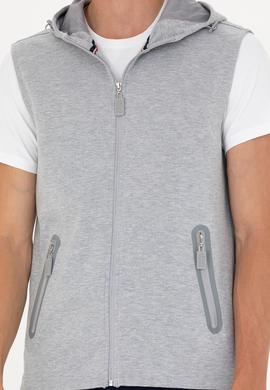 Erkek Gri Melanj Sweatshirt - 50263493011