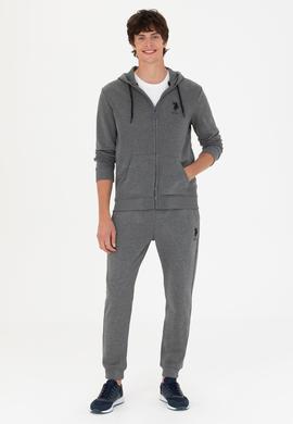 Erkek Antrasit Melanj Eşofman Altı - 50269408046