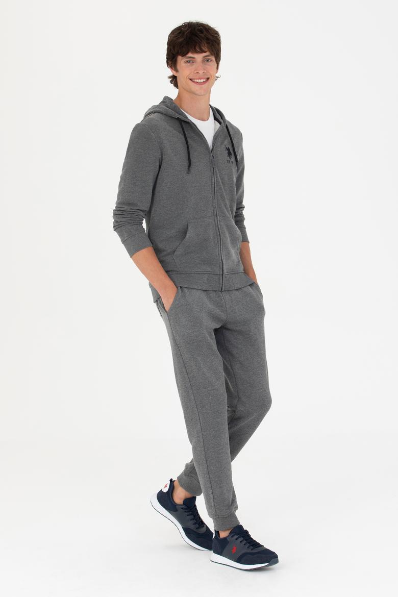 Erkek Antrasit Melanj Eşofman Altı - 50269408046