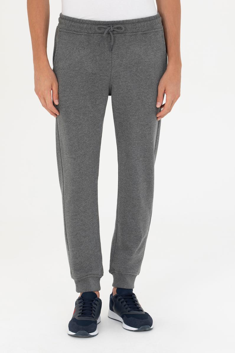 Erkek Antrasit Melanj Eşofman Altı