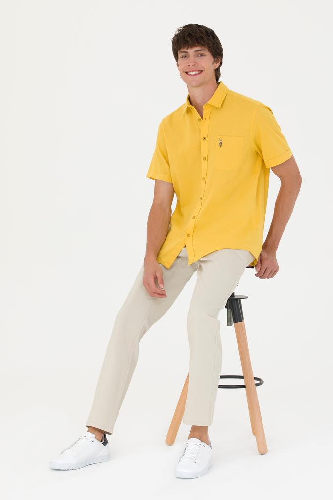 Erkek Taş Kanvas Pantolon