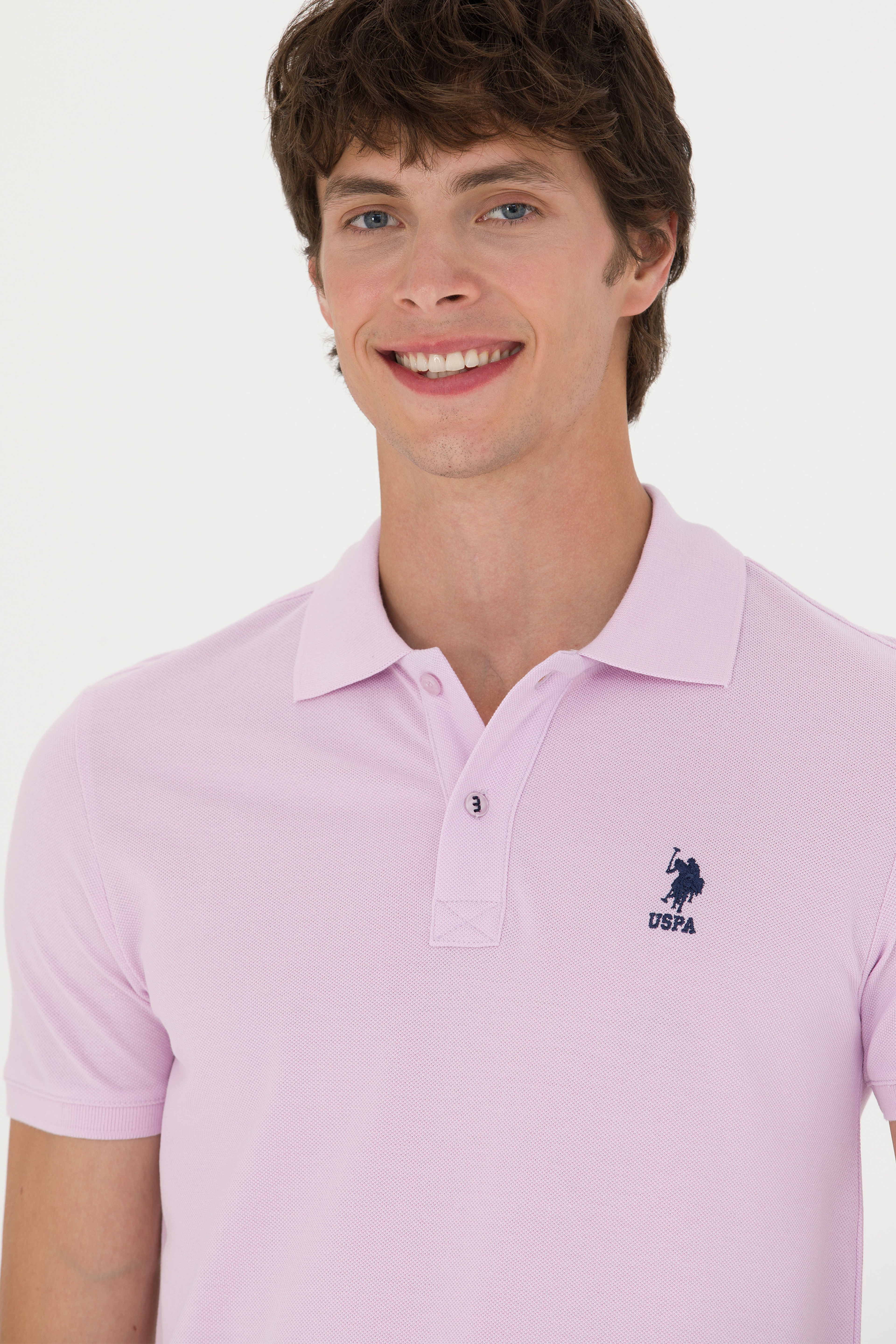 Erkek Manolya Basic Polo Yaka Tişört - Image 2