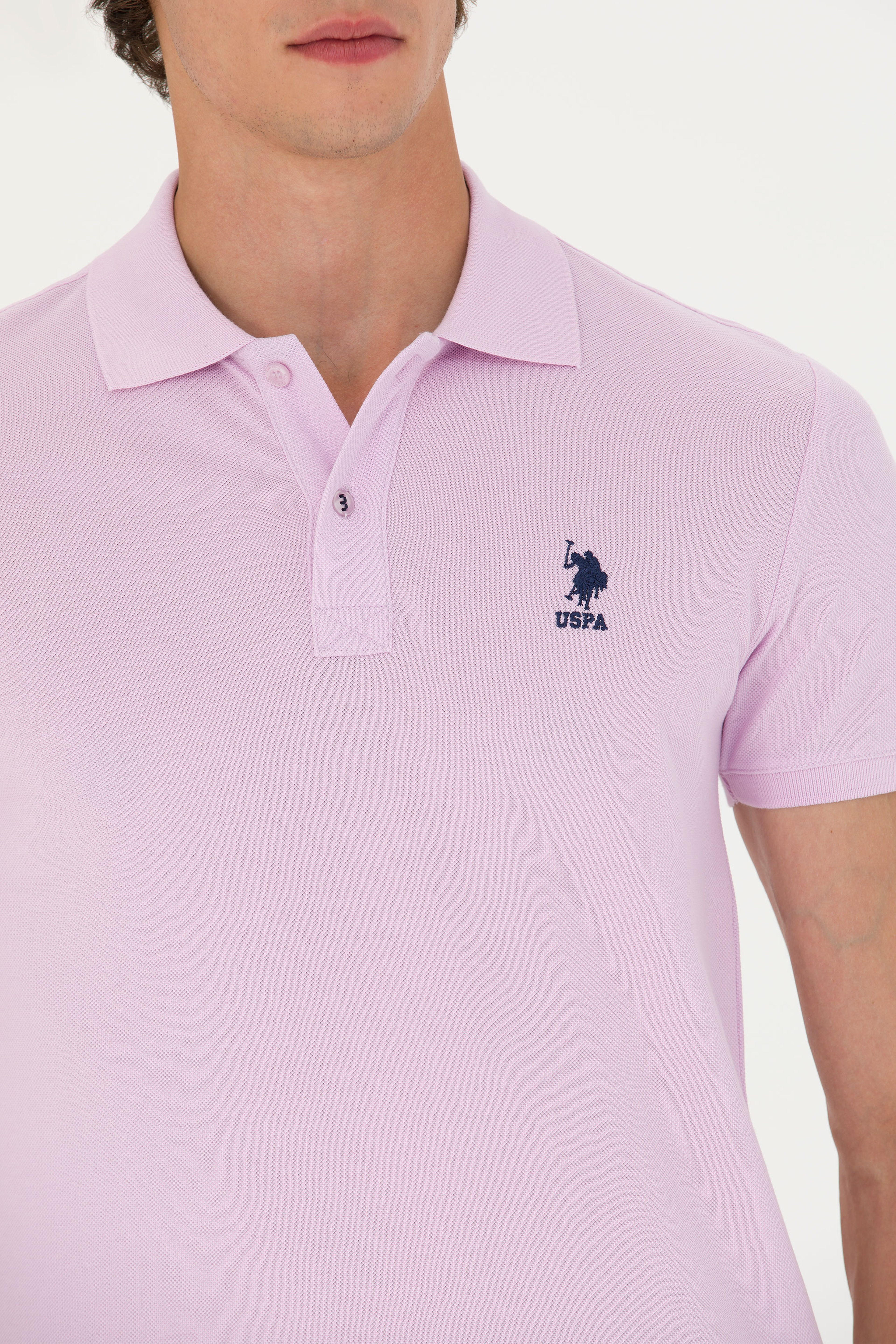Erkek Manolya Basic Polo Yaka Tişört - Image 7