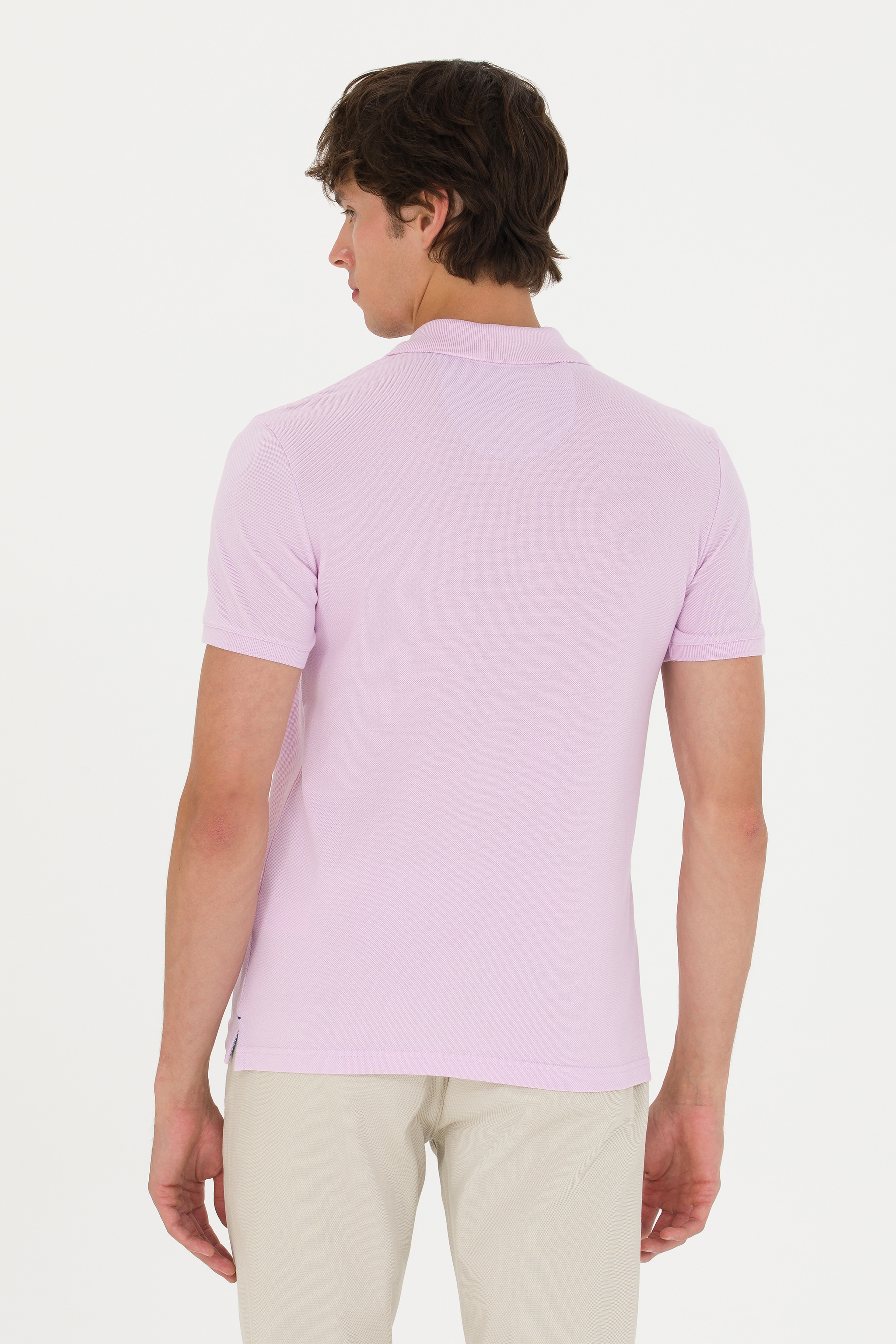 Erkek Manolya Basic Polo Yaka Tişört