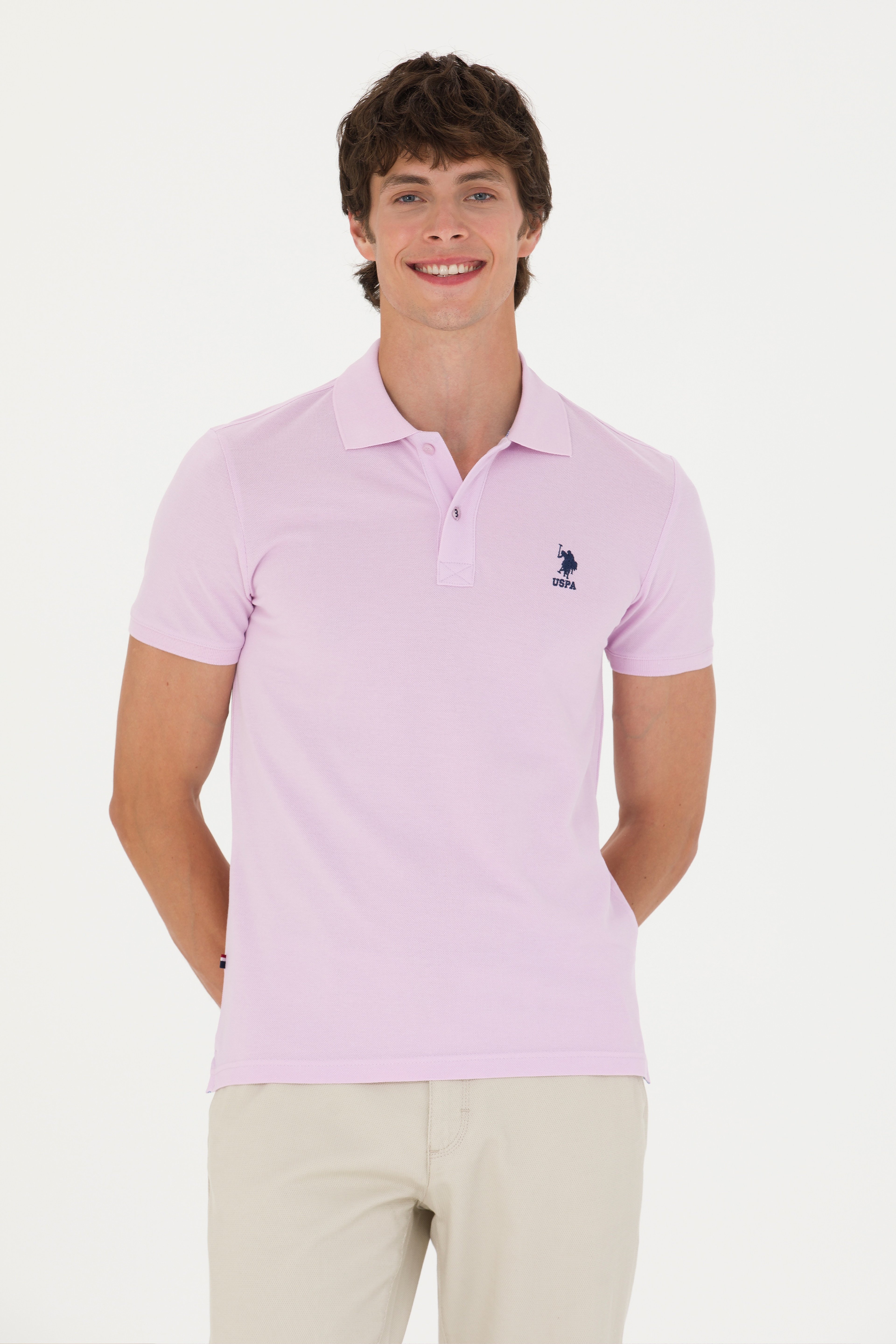 Erkek Manolya Basic Polo Yaka Tişört