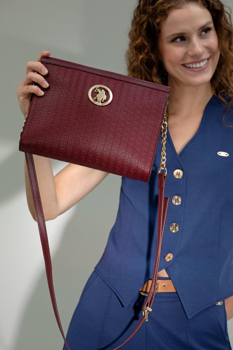 Kadın Bordo Kol Çantası - 50280399002