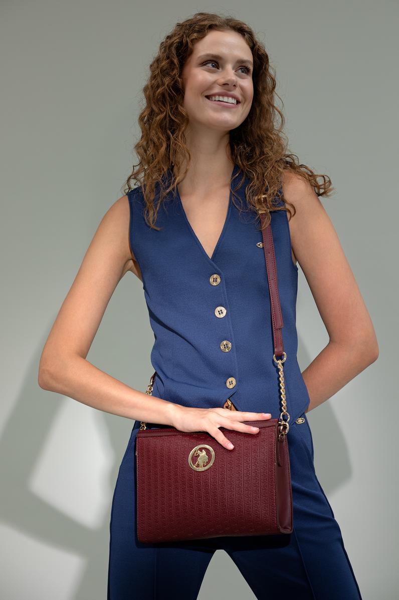 Kadın Bordo Kol Çantası