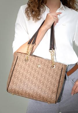 Kadın Koyu Bej Kol Çantası - 50280361003