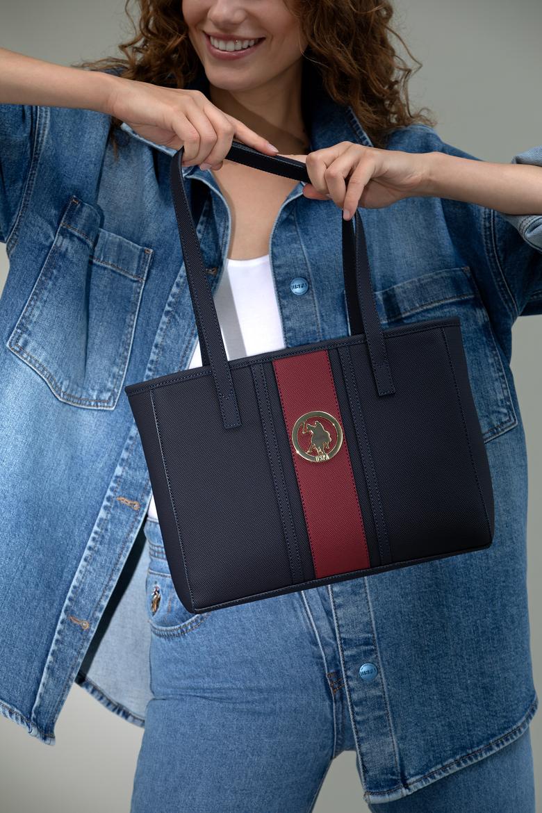 Kadın Lacivert Omuz Çantası - 50280376002