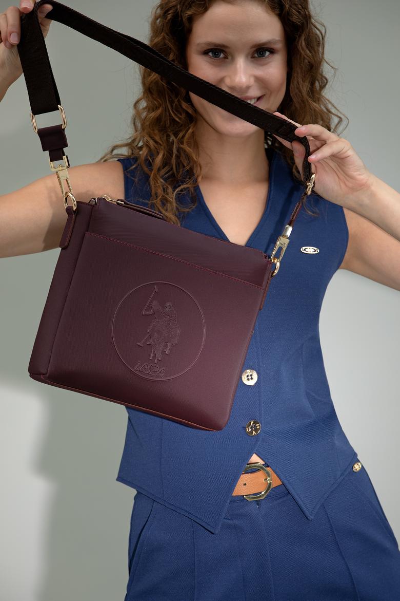 Kadın Mürdüm Omuz Çantası - 50280397003