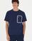Erkek Lacivert Comfort Bisiklet Yaka Tişört