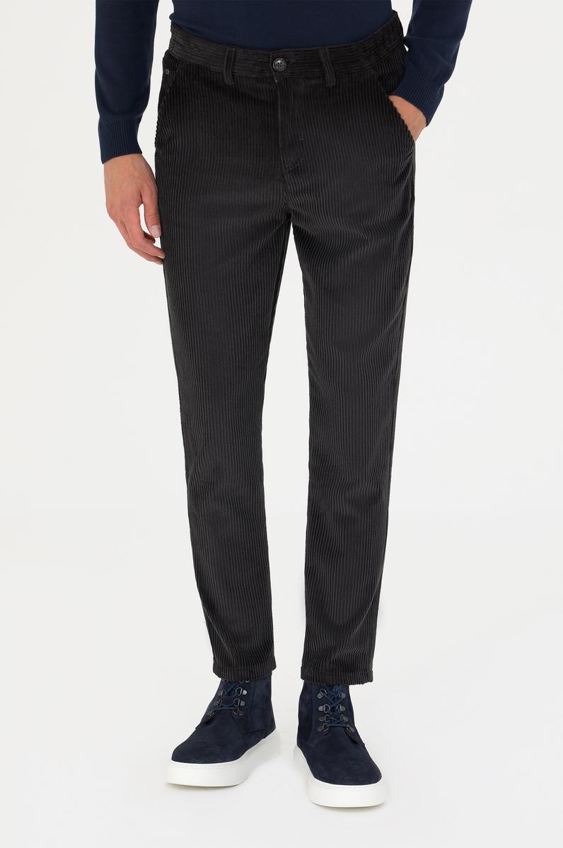 Erkek Antrasit Kanvas Pantolon