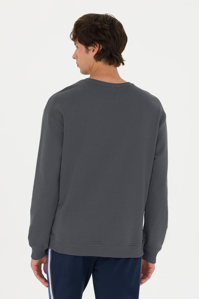 Erkek Antrasit Sweatshirt - 50273989026